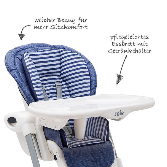 joie Hochstuhl Mimzy LX - Denim