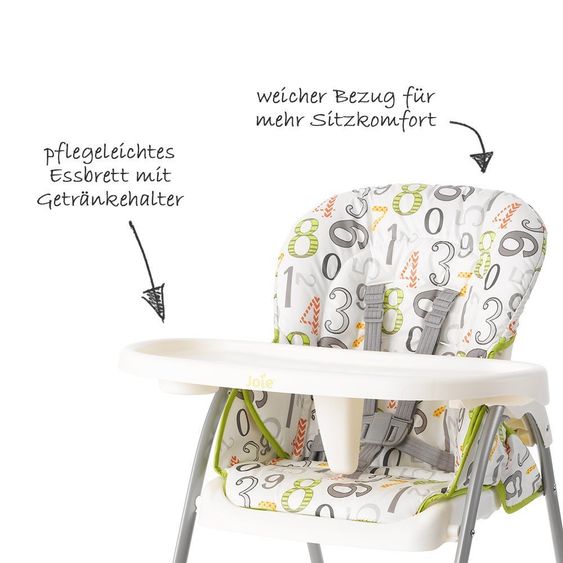 joie Hochstuhl Mimzy Snacker - 123
