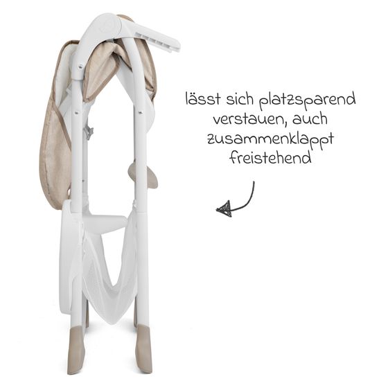 joie Hochstuhl Mimzy Snacker ab 6 Monate nutzbar klein faltbar nur 6,3 kg leicht - Taupe