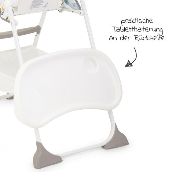 joie Hochstuhl Mimzy Snacker bis 15 kg nutzbar klein faltbar nur 6,3 kg - Alphabet