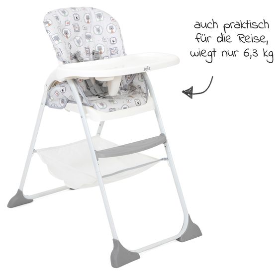 joie Hochstuhl Mimzy Snacker bis 15 kg nutzbar klein faltbar nur 6,3 kg - Portrait