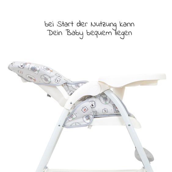 joie Hochstuhl Mimzy Snacker bis 15 kg nutzbar klein faltbar nur 6,3 kg - Portrait