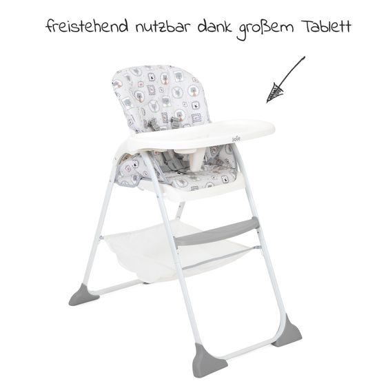 joie Hochstuhl Mimzy Snacker bis 15 kg nutzbar klein faltbar nur 6,3 kg - Portrait