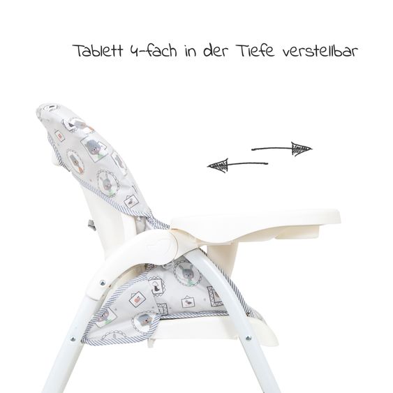 joie Hochstuhl Mimzy Snacker bis 15 kg nutzbar klein faltbar nur 6,3 kg - Portrait