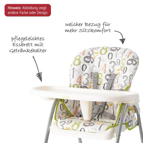 joie Hochstuhl Mimzy Snacker - Denim