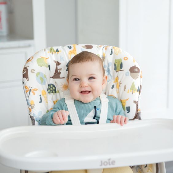 joie Seggiolone Mimzy Snacker utilizzabile da 6 mesi piccolo pieghevole solo 6,3 kg leggero - Alphabet