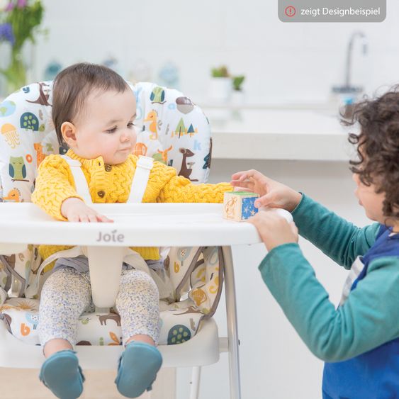 joie Highchair Mimzy Snacker usable from 6 months small foldable only 6.3 kg light - Portrait