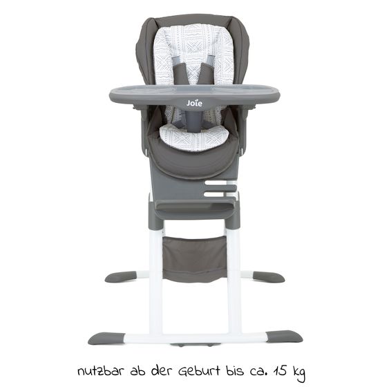 joie High chair Mimzy Spin 3in1 - Tile