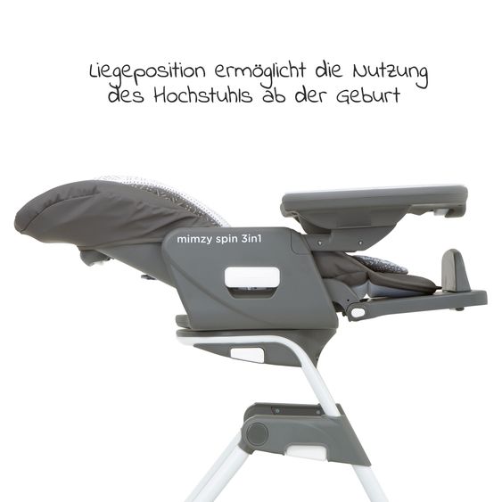 joie High chair Mimzy Spin 3in1 - Tile