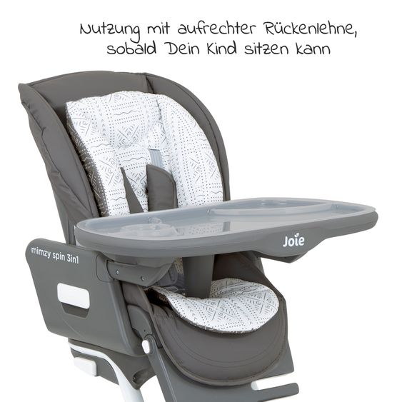 joie High chair Mimzy Spin 3in1 - Tile