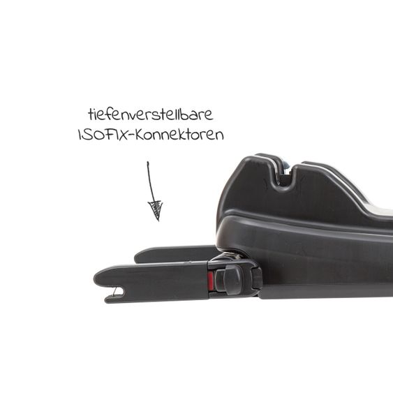 joie Isofix-Basis i-Base LX 2 für i-Snug 2 / i-Gemm 3 - Black