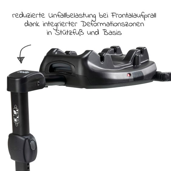 joie Isofix-Basis i-Base LX 2 für i-Snug 2 / i-Gemm 3 - Black