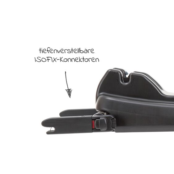 joie Isofix-Basis i-Base LX für i-Snug / i-Gemm 2 - Black
