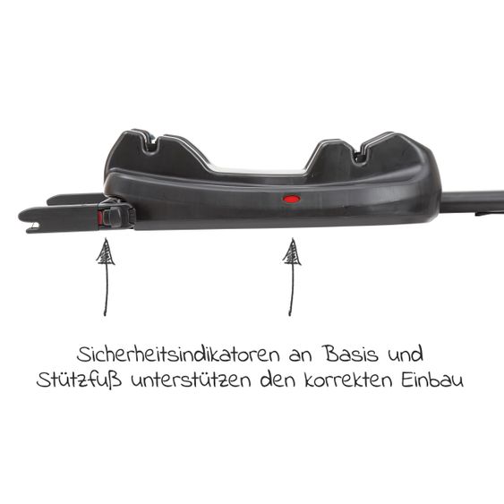 joie Isofix-Basis i-Base LX für i-Snug / i-Gemm 2 - Black