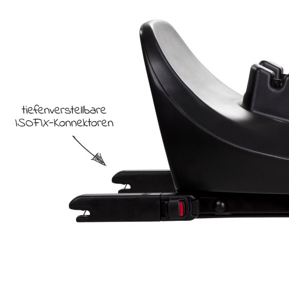 Joie Signature Isofix-Basisstation i-Base Encore drehbar für Calmi R129 / i-Level Recline / i-Jemini / i-Harbour - Signature - Black