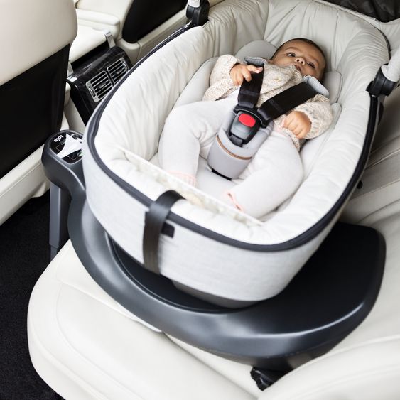 Joie Signature Isofix-Basisstation i-Base Encore drehbar für Calmi R129 / i-Level Recline / i-Jemini / i-Harbour - Signature - Black