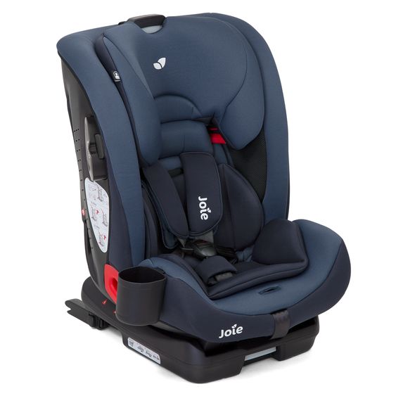 joie Kindersitz Bold R Gruppe 1/2/3 - ab 9 Monate -12 Jahre (9-36 kg) mit Isofix inkl. Getränkehalter - Deep Sea