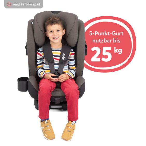 joie Kindersitz Bold R Gruppe 1/2/3 - ab 9 Monate -12 Jahre (9-36 kg) mit Isofix inkl. Getränkehalter - Deep Sea