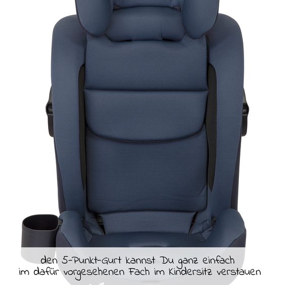 joie Kindersitz Bold R Gruppe 1/2/3 - ab 9 Monate -12 Jahre (9-36 kg) mit Isofix inkl. Getränkehalter - Deep Sea