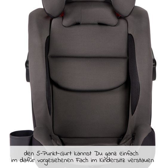 joie Kindersitz Bold R Gruppe 1/2/3 - ab 9 Monate - 12 Jahre (9-36 kg) mit Isofix inkl. Getränkehalter- Ember