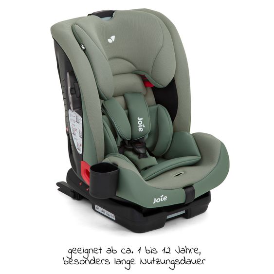 joie Kindersitz Bold R Gruppe 1/2/3 - ab 9 Monate - 12 Jahre (9-36 kg) mit Isofix inkl. Getränkehalter - Laurel