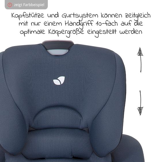 joie Kindersitz Bold R Gruppe 1/2/3 - ab 9 Monate - 12 Jahre (9-36 kg) mit Isofix inkl. Getränkehalter - Laurel