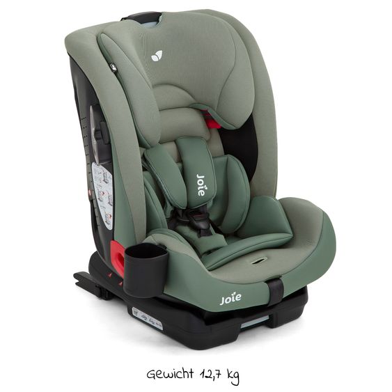 joie Kindersitz Bold R Gruppe 1/2/3 - ab 9 Monate - 12 Jahre (9-36 kg) mit Isofix inkl. Getränkehalter - Laurel