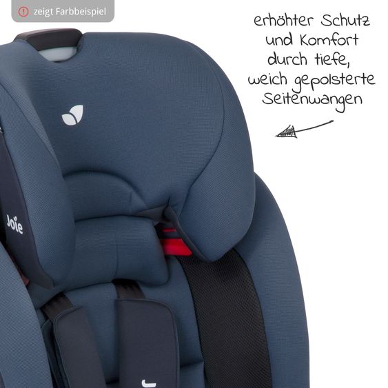 joie Kindersitz Bold R Gruppe 1/2/3 - ab 9 Monate - 12 Jahre (9-36 kg) mit Isofix inkl. Getränkehalter - Laurel