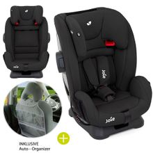 Kindersitz Fortifi R Gruppe 1/2/3 - ab 12 Monate - 12 Jahre (9-36 kg) inkl. Auto - Organizer - Coal