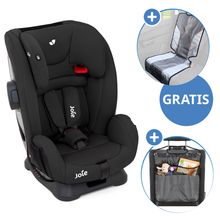 Kindersitz Fortifi R Gruppe 1/2/3 - ab 12 Monate - 12 Jahre (9-36 kg) inkl. GRATIS Autositz-Schutzunterlage + Rückenlehnen-Schutz - Coal