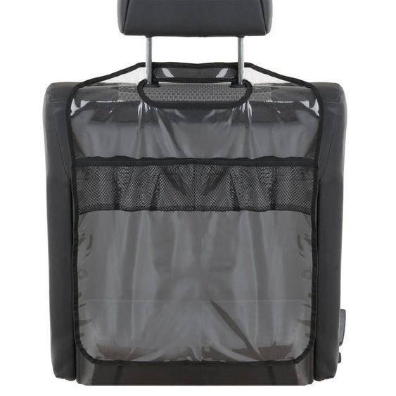 joie Kindersitz Fortifi R Gruppe 1/2/3 - ab 12 Monate - 12 Jahre (9-36 kg) inkl. GRATIS Autositz-Schutzunterlage + Rückenlehnen-Schutz - Dark Pewter