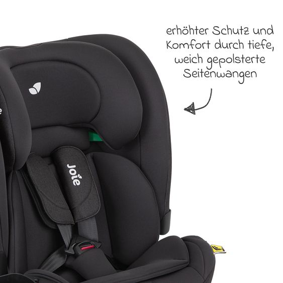 joie Seggiolino auto i-Bold R129 i-Size da 15 mesi a 12 anni (76 cm - 150 cm) con Isofix, top tether e portabicchieri - Shale