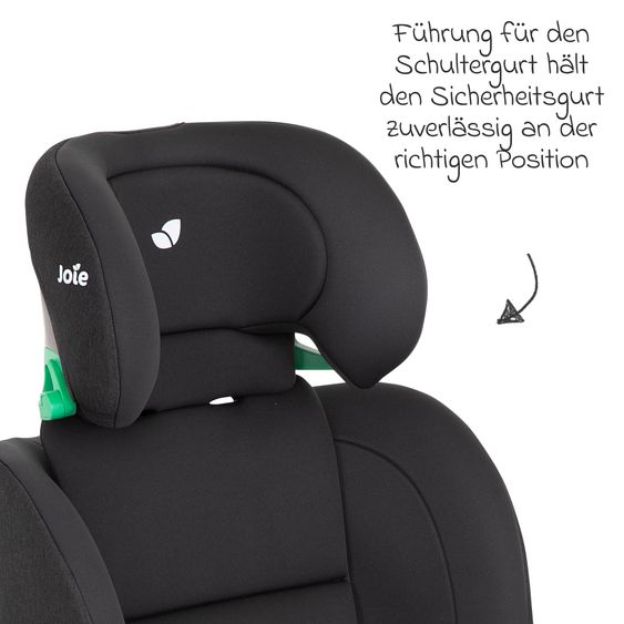 joie Seggiolino auto i-Bold R129 i-Size da 15 mesi a 12 anni (76 cm - 150 cm) con Isofix, top tether e portabicchieri - Shale