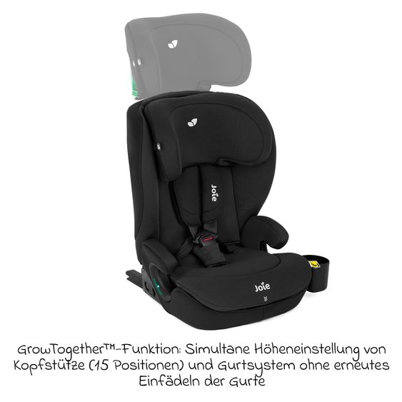 joie Kindersitz i-Irvana ab 15 Monate - 12 Jahre (76 cm - 150 cm) inkl. Isofix - Shale