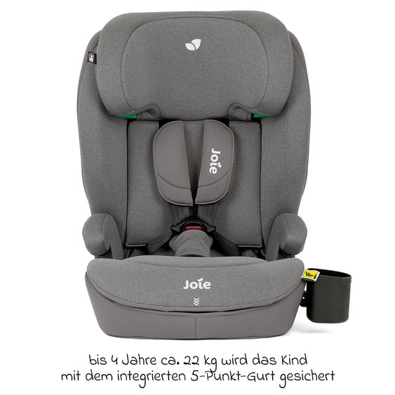 joie Kindersitz i-Irvana ab 15 Monate - 12 Jahre (76 cm - 150 cm) inkl. Isofix - Thunder