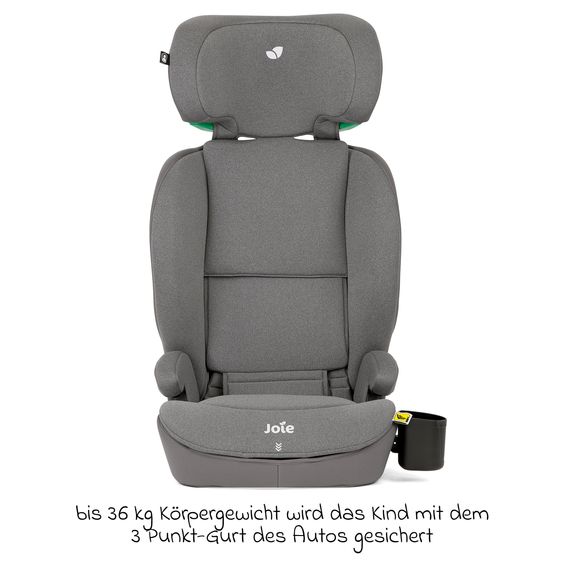 joie Kindersitz i-Irvana ab 15 Monate - 12 Jahre (76 cm - 150 cm) inkl. Isofix - Thunder