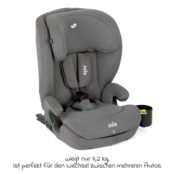 joie Kindersitz i-Irvana ab 15 Monate - 12 Jahre (76 cm - 150 cm) inkl. Isofix - Thunder