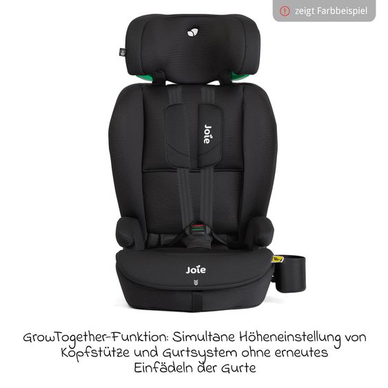 joie Kindersitz i-Irvana Max ab 15 Monate - 12 Jahre (76 cm - 150 cm) inkl. Isofix & Getränkehalter - Fern