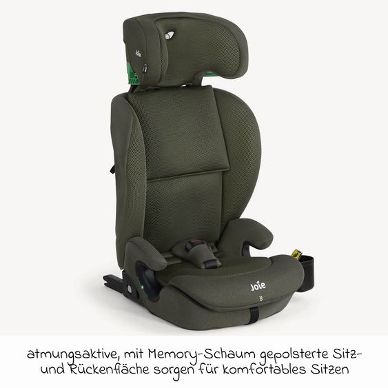 joie Kindersitz i-Irvana Max ab 15 Monate - 12 Jahre (76 cm - 150 cm) inkl. Isofix & Getränkehalter - Fern