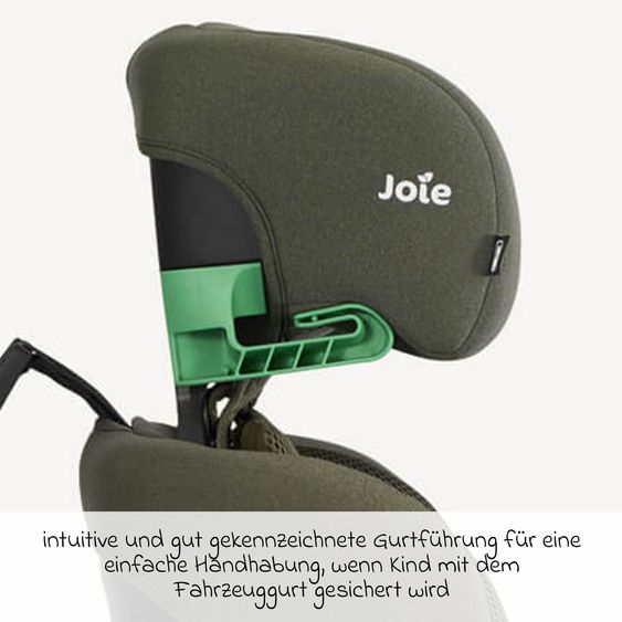 joie Kindersitz i-Irvana Max ab 15 Monate - 12 Jahre (76 cm - 150 cm) inkl. Isofix & Getränkehalter - Fern
