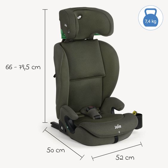 joie Kindersitz i-Irvana Max ab 15 Monate - 12 Jahre (76 cm - 150 cm) inkl. Isofix & Getränkehalter - Fern