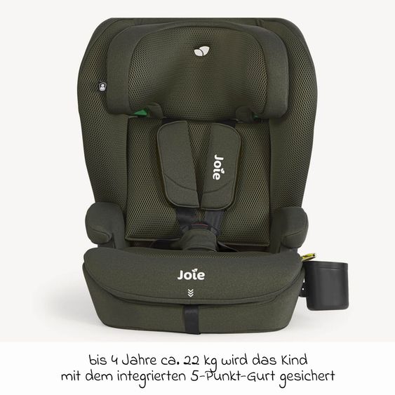 joie Kindersitz i-Irvana Max ab 15 Monate - 12 Jahre (76 cm - 150 cm) inkl. Isofix & Getränkehalter - Fern