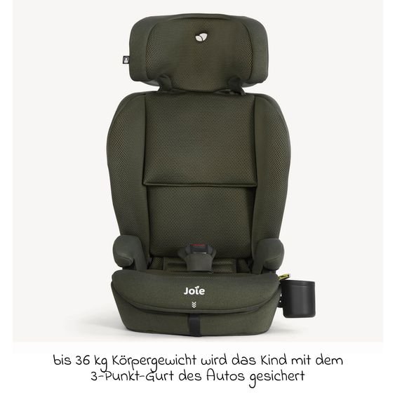 joie Kindersitz i-Irvana Max ab 15 Monate - 12 Jahre (76 cm - 150 cm) inkl. Isofix & Getränkehalter - Fern