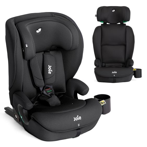 joie Kindersitz i-Irvana Max ab 15 Monate - 12 Jahre (76 cm - 150 cm) inkl. Isofix & Getränkehalter - Mercury Mesh
