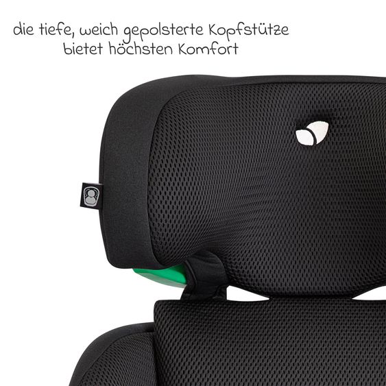 joie Kindersitz i-Irvana Max ab 15 Monate - 12 Jahre (76 cm - 150 cm) inkl. Isofix & Getränkehalter - Mercury Mesh