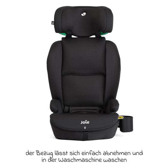 joie Kindersitz i-Irvana Max ab 15 Monate - 12 Jahre (76 cm - 150 cm) inkl. Isofix & Getränkehalter - Mercury Mesh