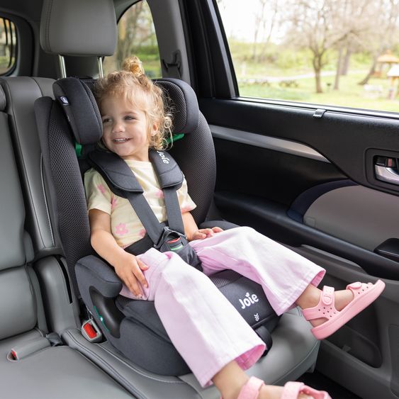 joie Kindersitz i-Irvana Max ab 15 Monate - 12 Jahre (76 cm - 150 cm) inkl. Isofix & Getränkehalter - Mercury Mesh