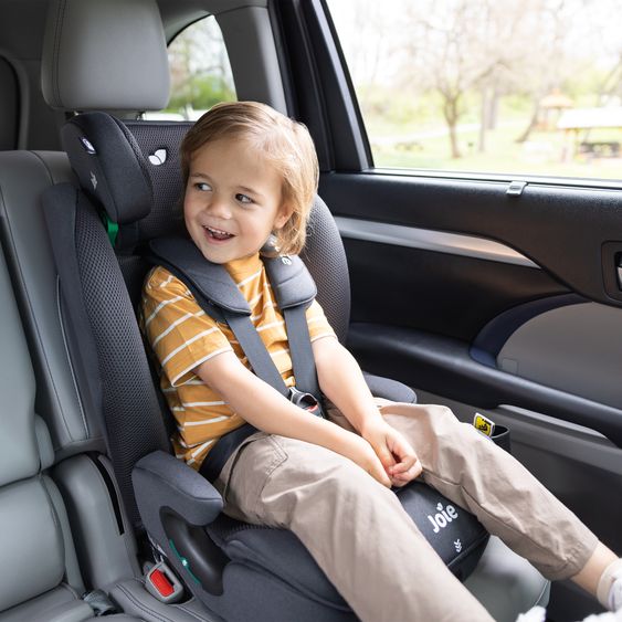 joie Kindersitz i-Irvana Max ab 15 Monate - 12 Jahre (76 cm - 150 cm) inkl. Isofix & Getränkehalter - Mercury Mesh