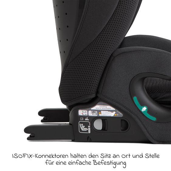 joie Kindersitz i-Irvana Max ab 15 Monate - 12 Jahre (76 cm - 150 cm) inkl. Isofix & Getränkehalter - Mercury Mesh