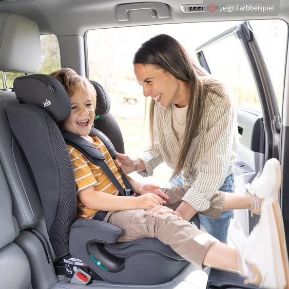 joie Kindersitz i-Irvana Max ab 15 Monate - 12 Jahre (76 cm - 150 cm) inkl. Isofix & Getränkehalter - Quartz Mesh